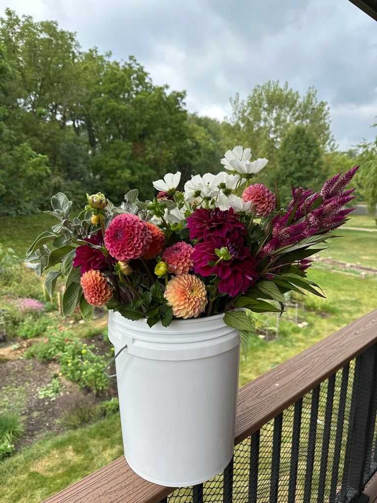 DIY Bulk Bucket of Blooms